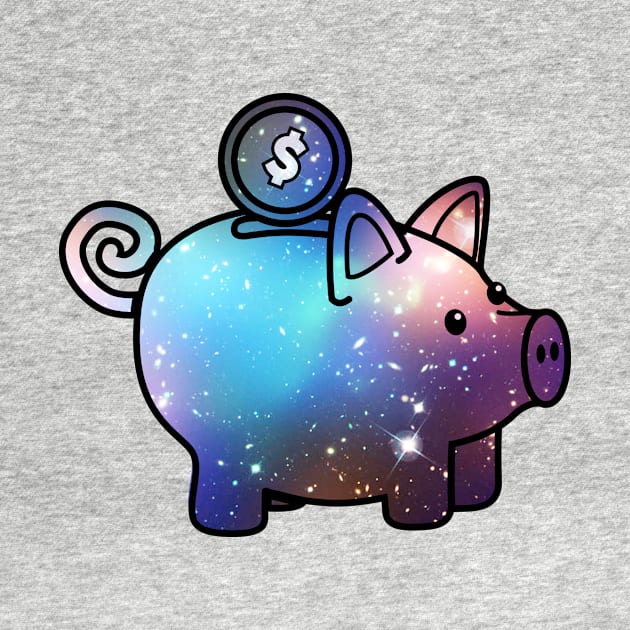 Galaxy Piggy by Pride Pocket